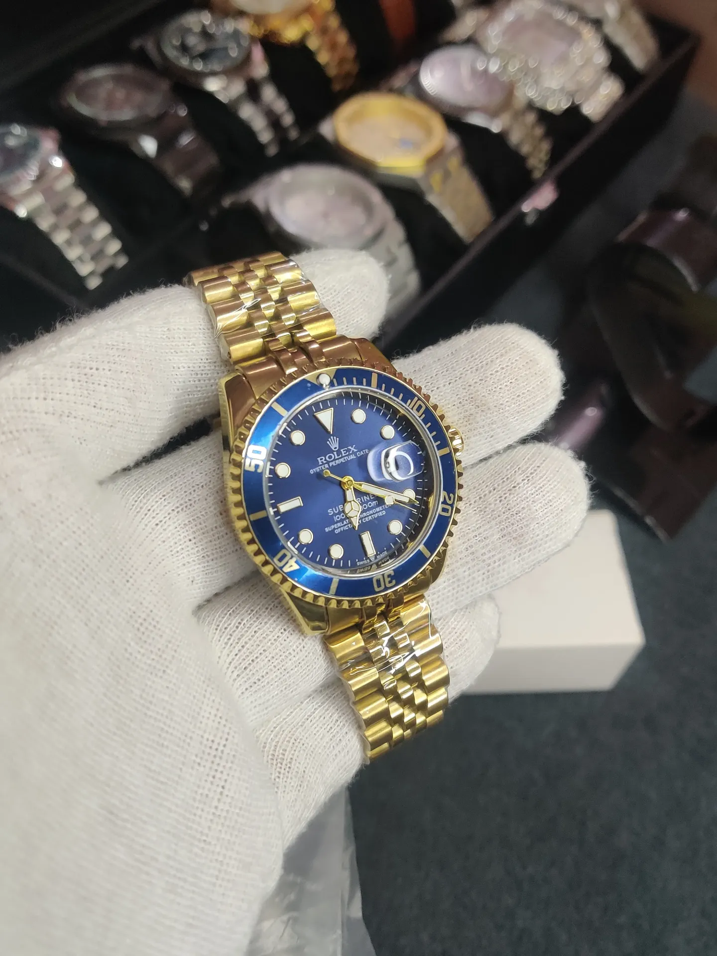 Rolex GMT Blue dial- Semi Auto