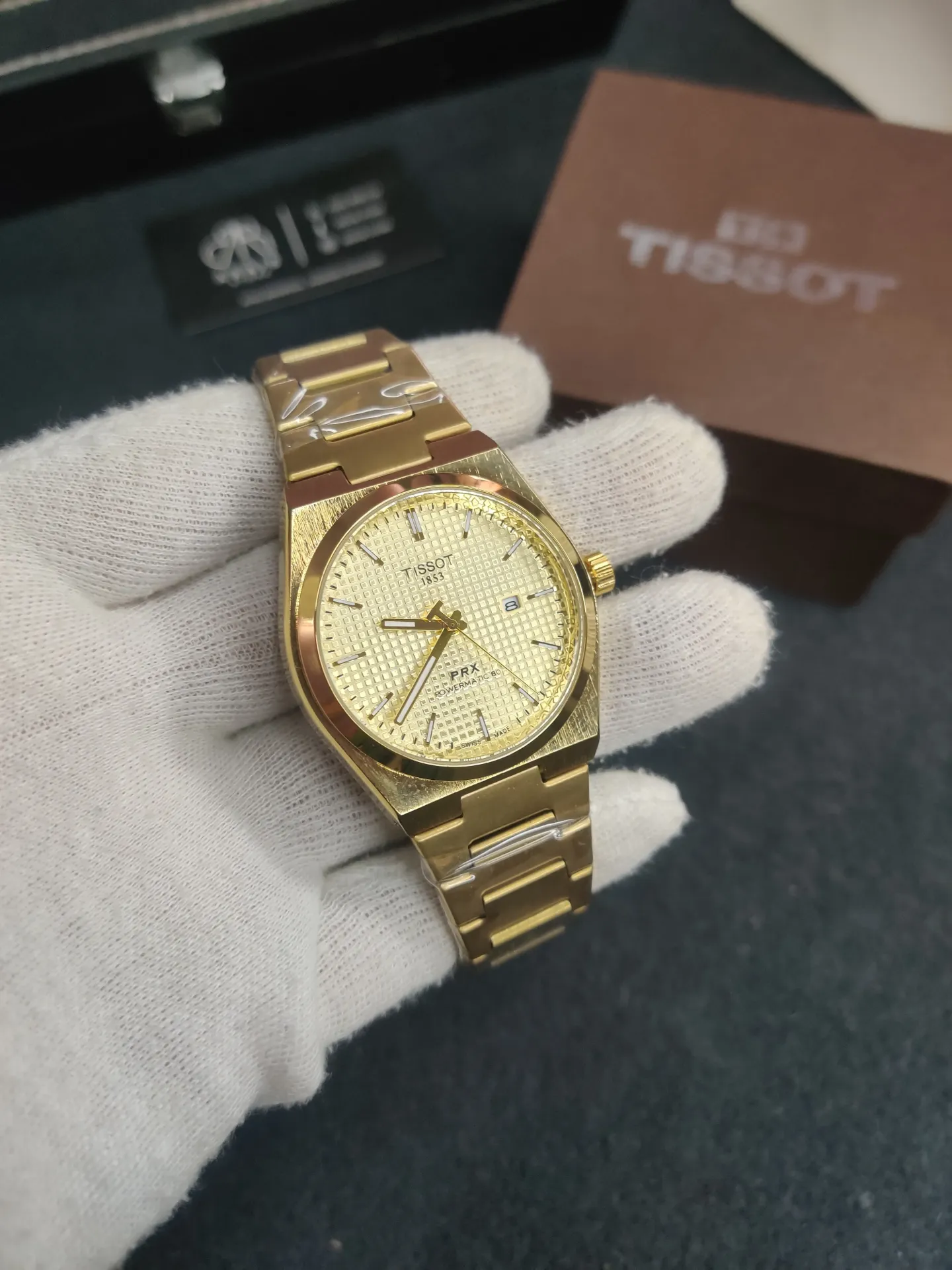 Tissot prx 1853- Golden  Edition